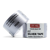 Fita Adesiva Multiuso Fit Pel 48x5 m Prata 1 UN