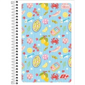 Caderno Espiral Tilibra 1/4 Capa Flexível Feminino 4 96 FL 1 UN