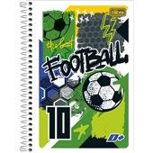 Caderno 1/4 Tilibra Espiral Capa Flexível D+ Masculino B 96 FL 1 UN