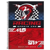 Caderno Universitário Tilibra Capa Flexível D+ Masculino E 96 FL 1 UN