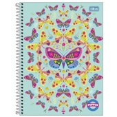 Caderno Universitário Tilibra Capa Dura Pepper Feminino D 80 FL 1 UN