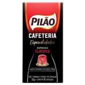 Capsula de Cafe Espresso Pilão Classico 9 52g CX C/10 UN