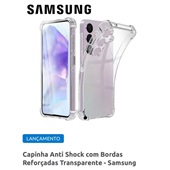 Capinha Anti Shock para Samsung Galaxy A56 5G 1 UN