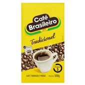 Café em Pó Brasileiro Tradicional à Vácuo 500g 1 UN