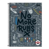 Caderno Universitário Tilibra 1 Matéria Capa Dura 200x275mm Pepper Mas