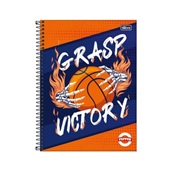 Caderno Universitário Tilibra 1 Matéria Capa Dura 200x275mm Pepper Mas