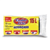 Saco de Lixo Embalixo Profissional Reforçado Preto 15L 39x58cm PCT C/100 UN