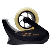 Suporte para Fita Adesiva Grampline para Fitas até 100M Preto 1 UN