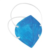 Respirador Delta Plus Desc. Dobravel PFF2 AZ S/Válvula UAL 1 UN