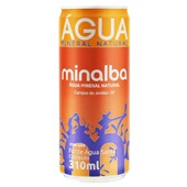 Agua Mineral Minalba com Gás Lata 310ml 1 UN