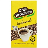 Café em Pó Brasileiro Tradicional à Vácuo 500g 1 UN