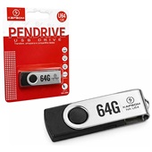 Pen Drive Kapbom 2 em 1 USB 30/Type-C 64GB 1 UN