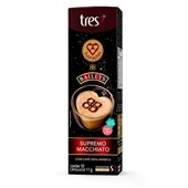 Cápsula de Café 3 Corações Leite Macchiato Supremo 11g Caixa C/10 UN
