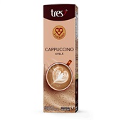 Cápsula de Café 3 Corações Cappuccino Avelã 12g Caixa C/10 UN