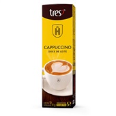 Cápsula de Café Três Corações Cappuccino Havanna 11g Caixa C/10 UN