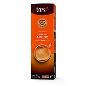 Cápsula de Café 3 Corações Espresso Ameno 8g Caixa C/10 UN