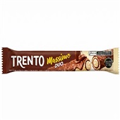 Wafer Trento Recheado Sabor Chocolate Massimo Duo 25g 1 UN