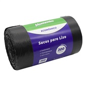 Saco de Lixo Gimba 200L 90x115cm Preto PCT C/100 UN