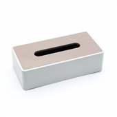Porta Lenço Gimba em ABS Branco 1 UN