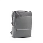 Mochila para Notebook Gimba com Entrada USB Cinza 1 UN