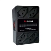 Filtro de Linha TS Shara 10 Amperes Bivolt 4 Tomadas REF:598 1 UN