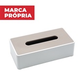 Porta Lenço Gimba em ABS Branco 1 UN