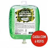 Sabonete Espuma Premisse Limpeza Suave Erva Doce 700ml CX C/6 UN