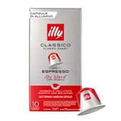 Cápsula de Café Illy Espresso Clássico 75g CX C/ 10 UN
