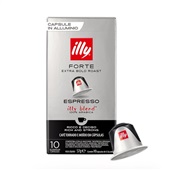 Cápsula de Café Illy Espresso Forte 57g CX C/ 10 UN