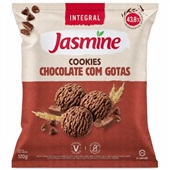 Cookie Jasmine Integral Chocolate com Gotas 120g 1 UN