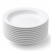 Jogo de Prato Nadir Gourmet 22,5cm Fundo 12 UN