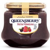 Geleia Classic QueensBerry Sabor Frutas Vermelhas 320g 1 UN