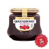 Geleia Classic QueensBerry Sabor Framboesa 320g CX C/12 UN