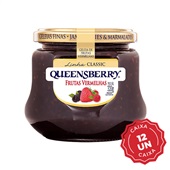 Geleia Classic QueensBerry Sabor Frutas Vermelhas 320g CX C/12 UN