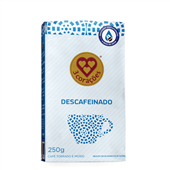 Café em Pó 3 Corações Descafeinado a Vácuo 250g 1 UN