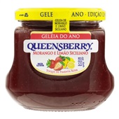 Geleia Queensberry Sabor Morango e Limão Siciliano 320g 1 UN