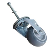 Rodízio Giratório Bralimpia P/ Carro Extrator 3 Polegadas Triplex R312