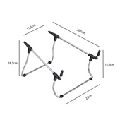Suporte para Notebook Reliza Steel Cromo Ref:009617 1 UN