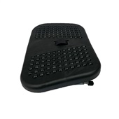 Apoio para Pés Reliza Ergonômico Roldana Central Ref:011844 Preto 1 UN
