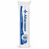 Tampa Descartável Altacoppo C/Furo até 330ml PCT C/50 UN