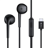 Fone de Ouvido Com Fio Tipo C AUT124 Preto 1 UN