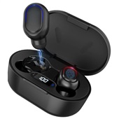 Fone de Ouvido TWS Bluetooth 1HORA A8S AUT114 C/Display Preto 1 UN