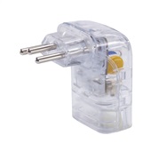 Filtro de Linha Force Line Bivolt Transparente 10AMP PLUG 90 Ref:00601