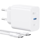 Carregador de Parede 1Hora 12W 5V C/Cabo 1mts Branco 1 UN