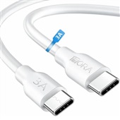 Cabo de Dados 1HORA Tipo C 1mts PVC CAB252 Branco 1 UN