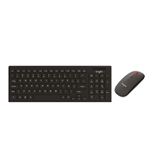 Kit Teclado e Mouse Bright sem Fio Office CMB01 Preto 1 UN