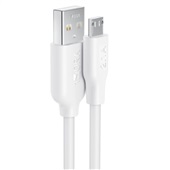 Cabo de Dados 1HORA USB P/V8 Micro-USB 1mts PVC CAB236 Branco 1 UN