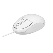 Mouse com Fio Bright USB MO004 Branco 1 UN