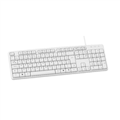 Teclado com Fio Bright USB TC002 Branco 1 UN