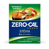 Adoçante em Pó Zero-Cal Stevia 800mg CX C/50 UN